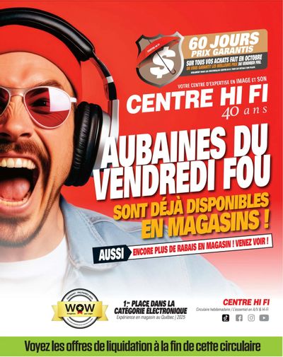 Centre Hi-Fi Flyer October 24 to 30