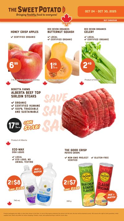 The Sweet Potato Flyer October 24 to 30