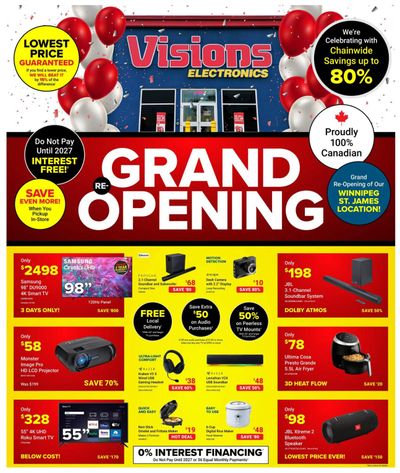 Visions Electronics Flyer October 24 to 30