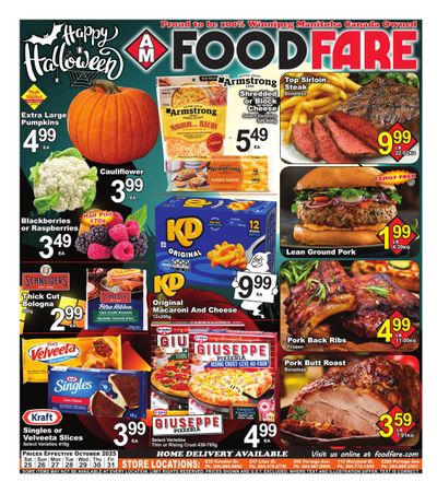 Food Fare Flyer October 25 to 31