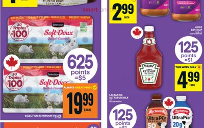 Food Basics Ontario: Selection Bathroom Tissue 30=100 Rolls + $5 Moi Rewards Points