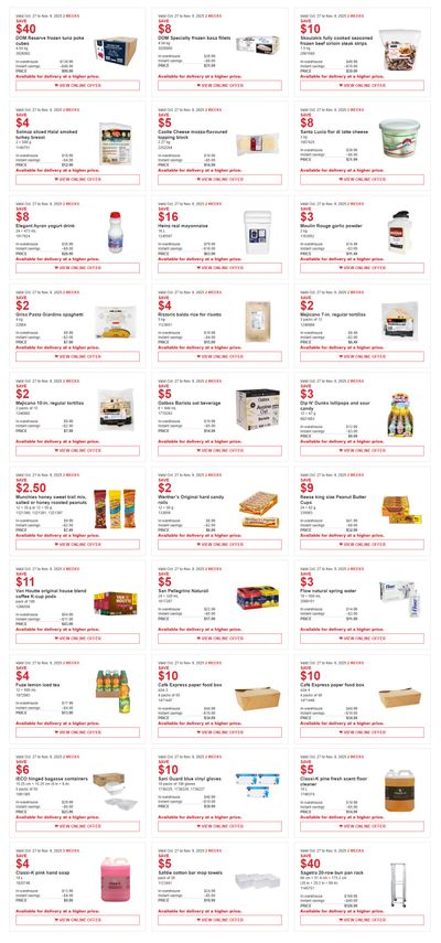 Costco Business Centre Instant Savings Flyer October 27 to November 9