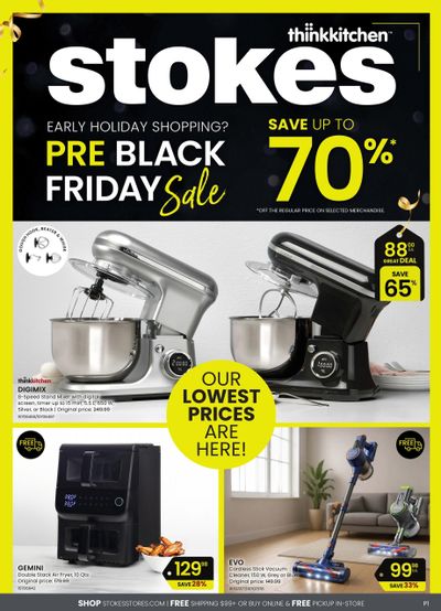 Stokes Flyer October 27 to November 23