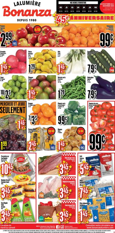 Bonanza Flyer October 29 to November 4