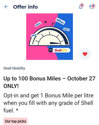 Air Miles Canada Offers: Get up to 100 Bonus Miles When You Fill With Shell Fuel October 27th Only