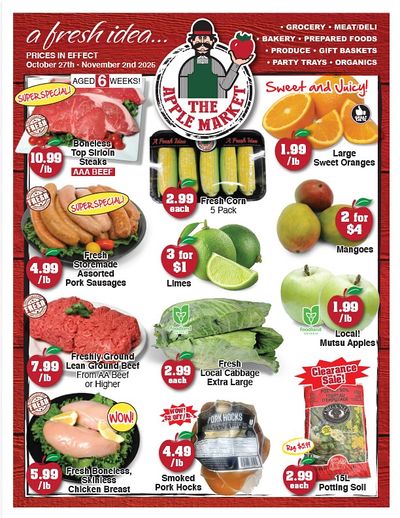 The Apple Market Flyer October 27 to November 2