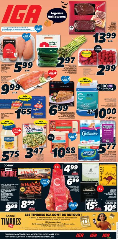 IGA (QC) Flyer October 30 to November 5