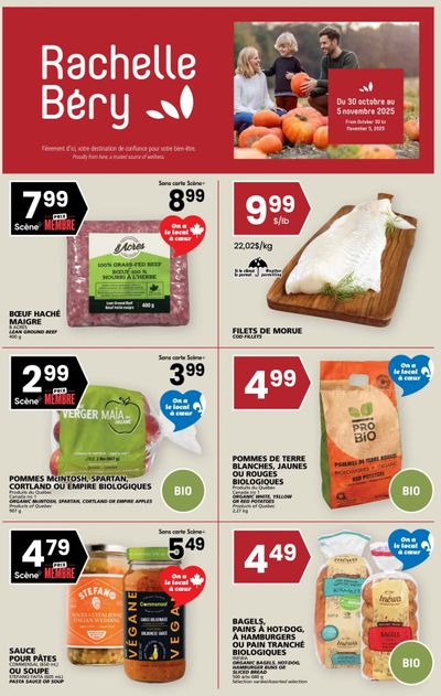 Rachelle Bery Grocery Flyer October 30 to November 5
