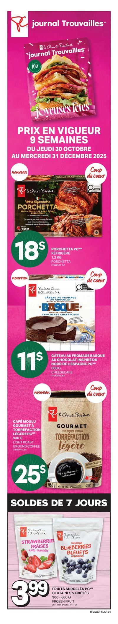 Axep Flyer October 30 to November 5