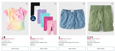 The Children’s Place & Gymboree Canada Sale: Extra 20% off Sitewide with Promo Code + Clearance + More