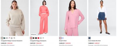 Gap Canada Sale: Save 50% off your Purchase Sitewide Including Sale Styles