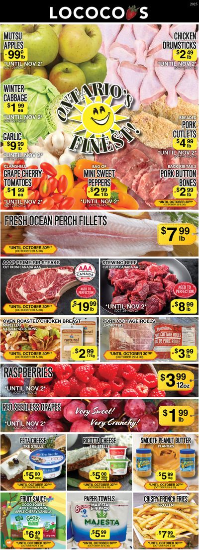 Lococo's Flyer October 29 to November 2