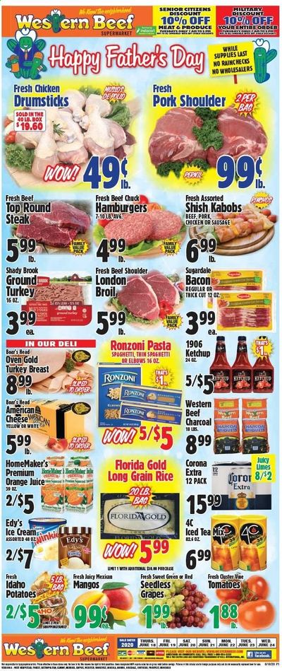 Western Beef Weekly Ad & Flyer June 18 to 24