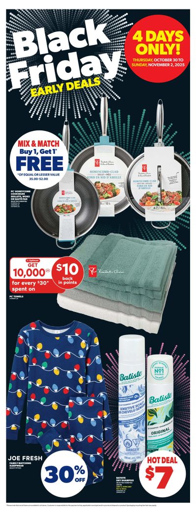Real Canadian Superstore (ON) Flyer October 30 to November 5