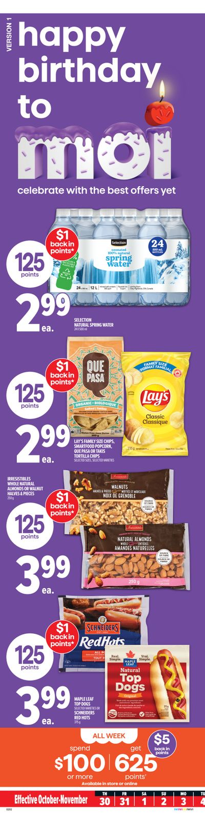 Metro (ON) Flyer October 30 to November 5
