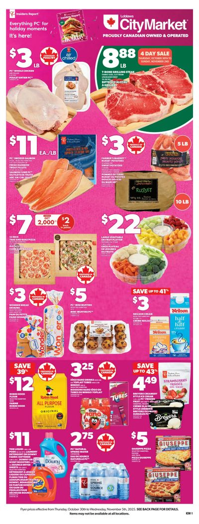 Loblaws City Market (ON) Flyer October 30 to November 5