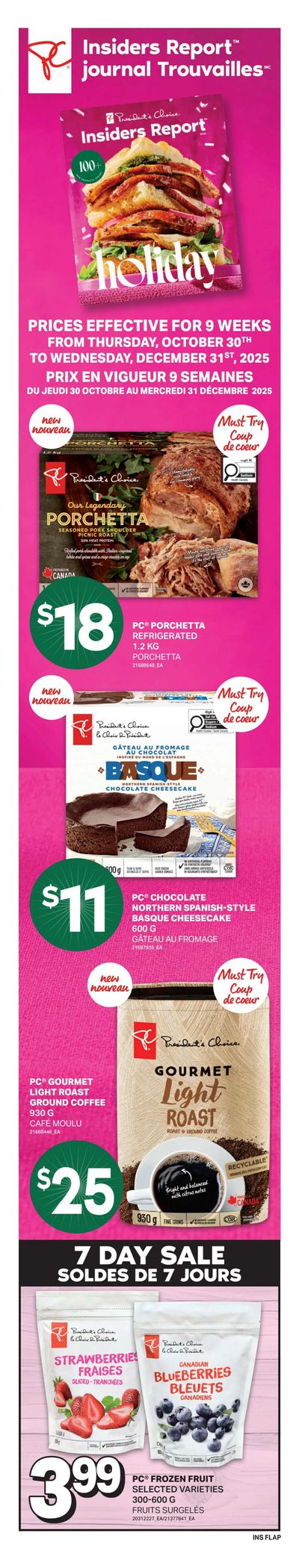 Freshmart (ON) Flyer October 30 to November 5
