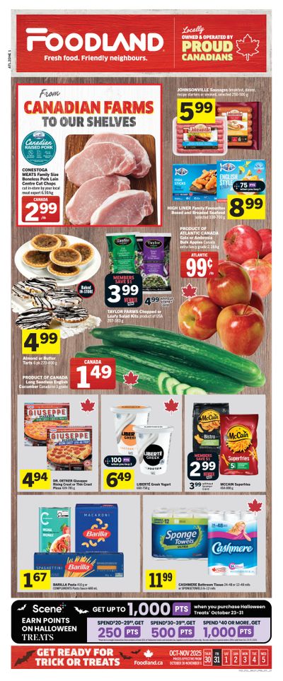 Foodland (Atlantic) Flyer October 30 to November 5