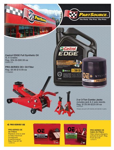 PartSource Flyer October 30 to November 5