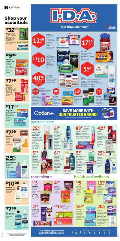 I.D.A. Flyer October 31 to November 6