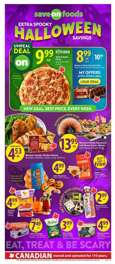 Save On Foods (SK) Flyer October 30 to November 5