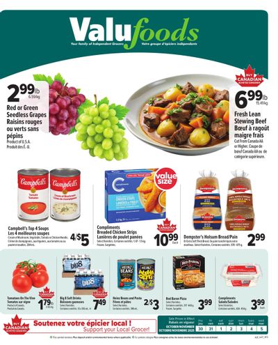 Valufoods Flyer October 30 to November 5