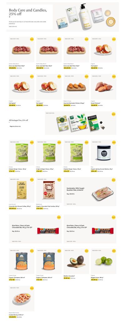 Whole Foods Market (West) Flyer October 29 to November 4