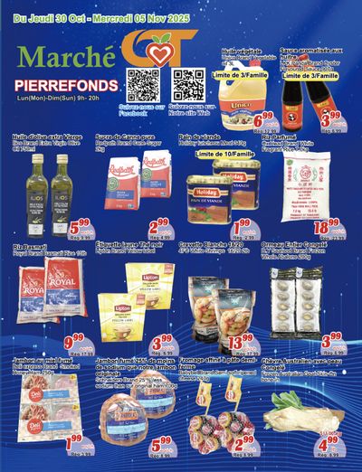 Marche C&T (Pierrefonds) Flyer October 30 to November 5