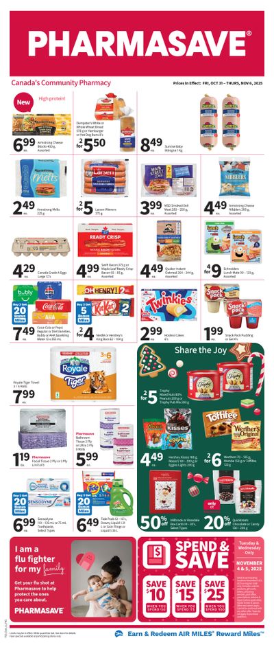 Pharmasave (Atlantic) Flyer October 31 to November 6