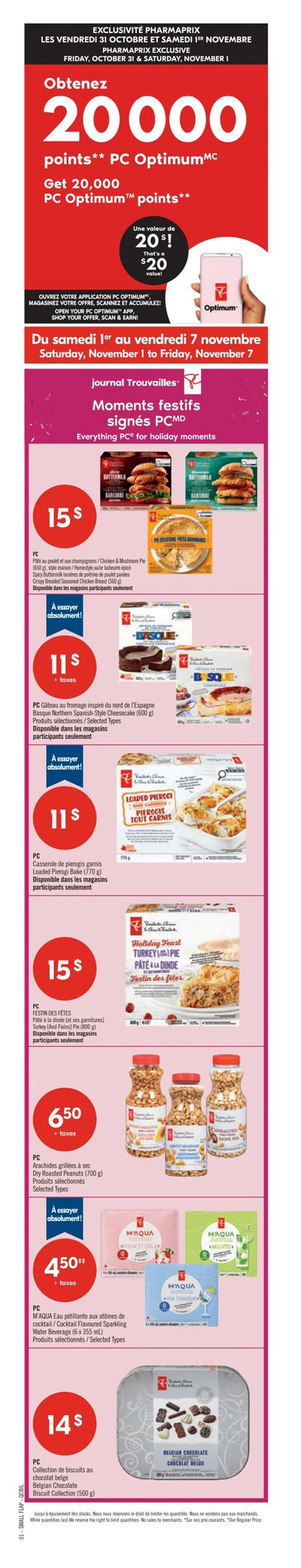 Pharmaprix Flyer November 1 to 7