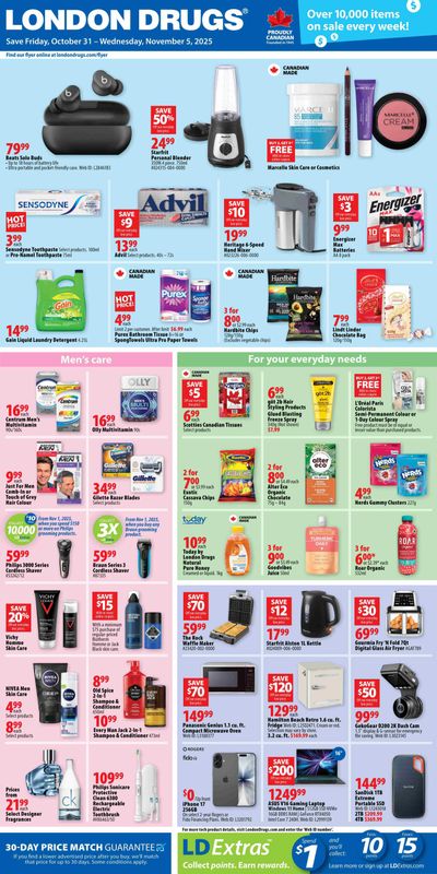 London Drugs Weekly Flyer October 31 to November 5