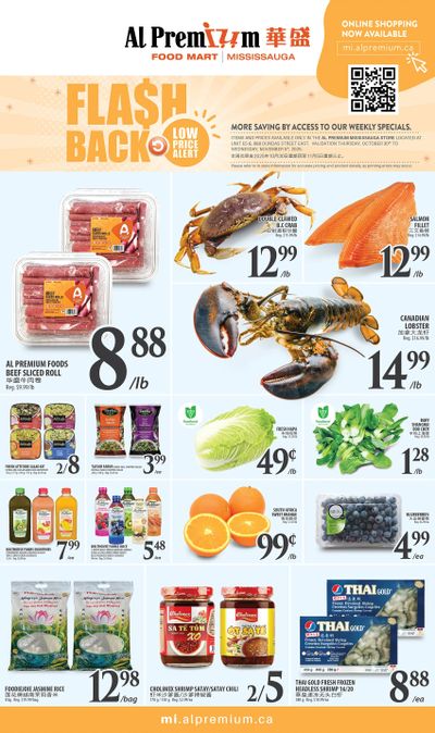 Al Premium Food Mart (Mississauga) Flyer October 30 to November 5