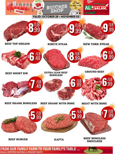 Al-Salam Supermarket Flyer October 28 to November 3