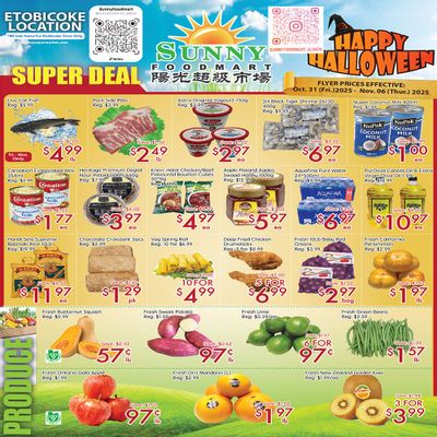 Sunny Foodmart (Etobicoke) Flyer October 31 to November 6