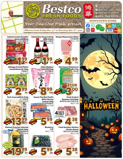BestCo Food Mart (Downtown Toronto) Flyer October 31 to November 6