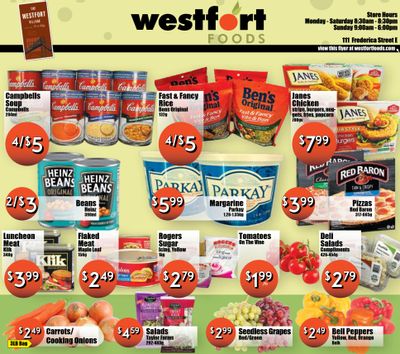 Westfort Foods Flyer October 31 to November 6