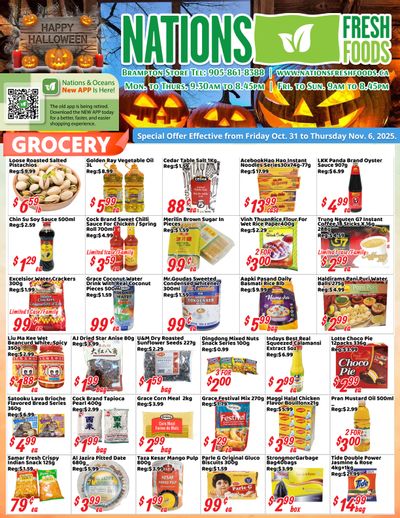Nations Fresh Foods (Brampton) Flyer October 31 to November 6