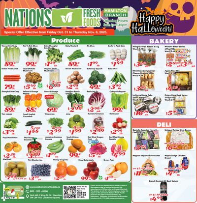 Nations Fresh Foods (Hamilton) Flyer October 31 to November 6