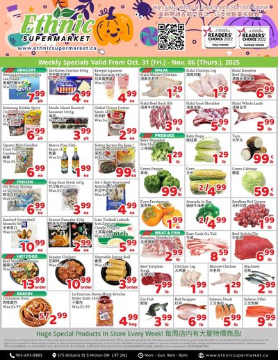 Ethnic Supermarket (Milton) Flyer October 31 to November 6