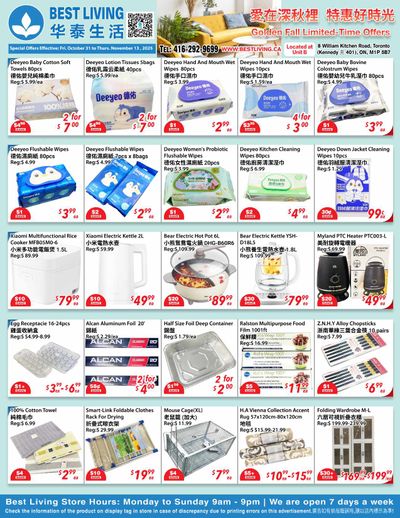 Best Living Flyer October 31 to November 13