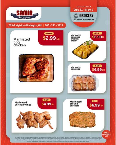 Samir Supermarket Flyer October 31 to November 2