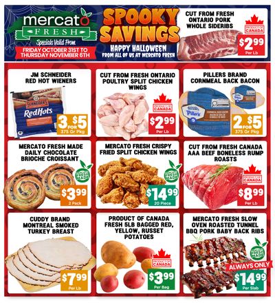 Mercato Fresh Flyer October 31 to November 6