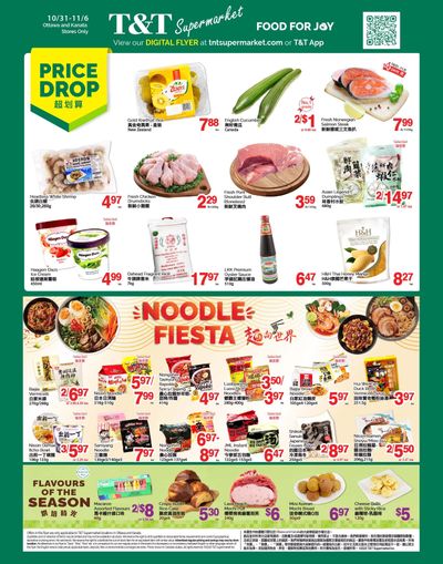 T&T Supermarket (Ottawa & Kanata) Flyer October 31 to November 6