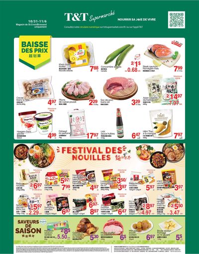 T&T Supermarket (QC) Flyer October 31 to November 6