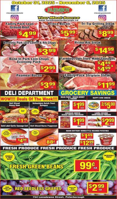 Farmboy Peterborough Flyer October 31 to November 6