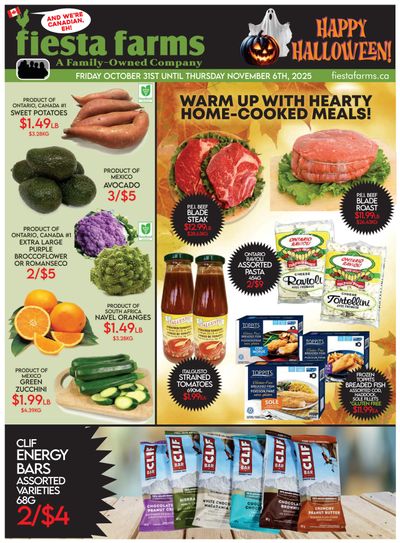 Fiesta Farms Flyer October 31 to November 6