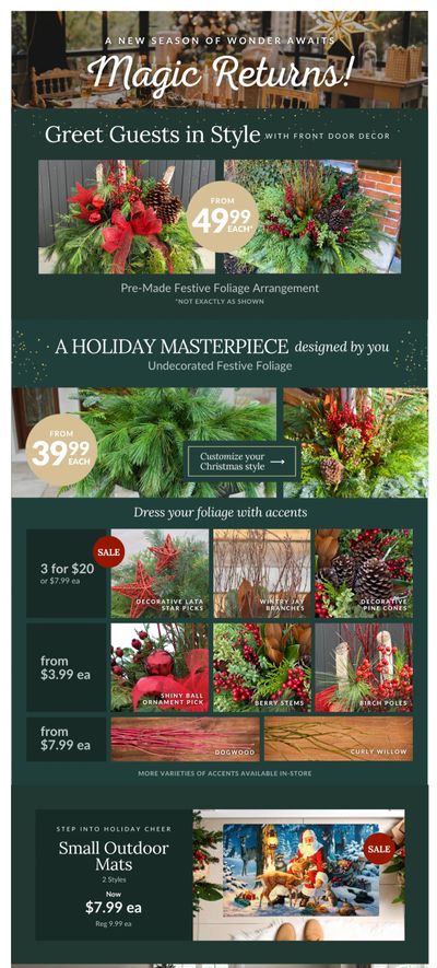 Lakeside Garden Gallery Flyer October 31 to November 6