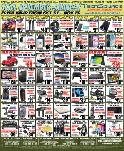 TechSource Flyer October 31 to November 13