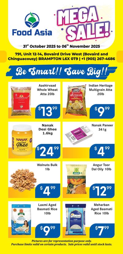 FoodAsia Flyer October 31 to November 6