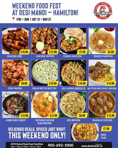 DesiMandi Flyer October 31 to November 6